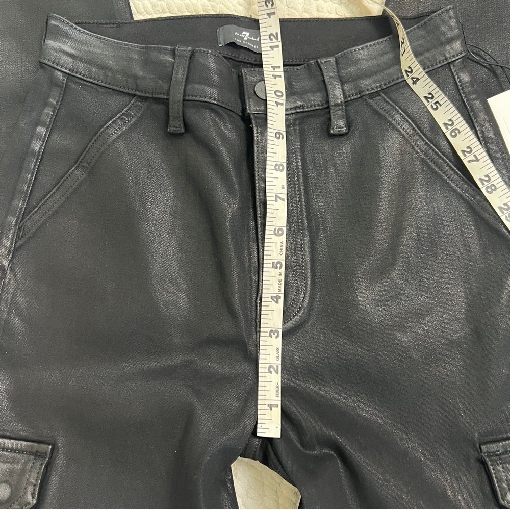 7 For All Mankind Black Women's Jeans - Picture 6 of 8